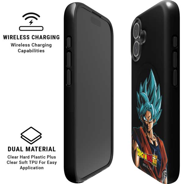 Dragon Ball Super Goku iPhone 16 Plus Magsafe Impact Case