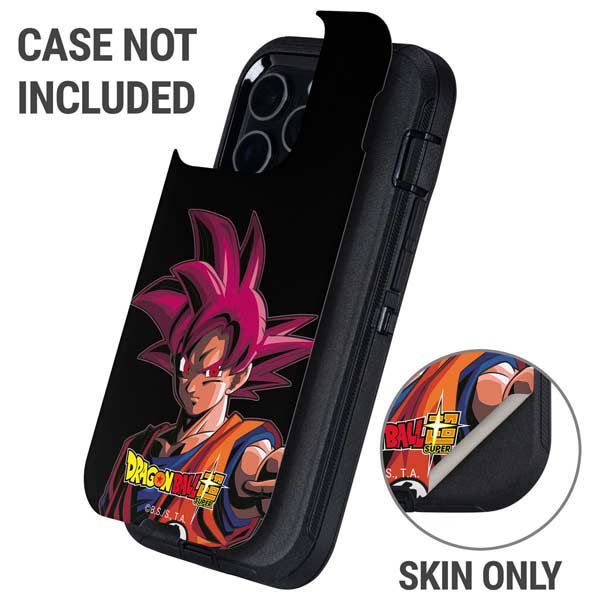 Dragon Ball Super Goku Portrait Super Sayan 4 Otterbox Defender iPhone Skin
