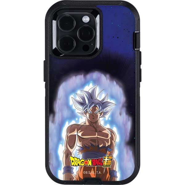 Dragon Ball Super Goku Ultra Instinct Otterbox Defender iPhone Skin