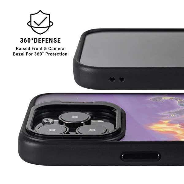 Dragon Ball Super Goku vs Beerus iPhone 14 Pro Kickstand Case
