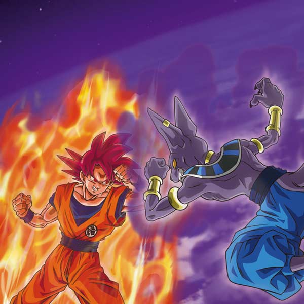 Dragon Ball Super Goku vs Beerus iPhone XS Pro Case
