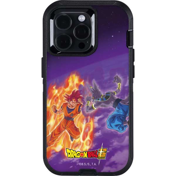 Dragon Ball Super Goku vs Beerus Otterbox Defender iPhone Skin