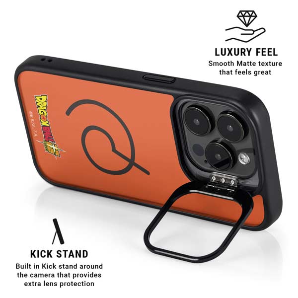 Dragon Ball Super Whis Symbol iPhone 14 Pro Kickstand Case