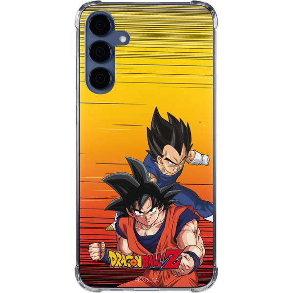 Dragon Ball Z Goku & Vegeta Galaxy A35 5G Clear Case