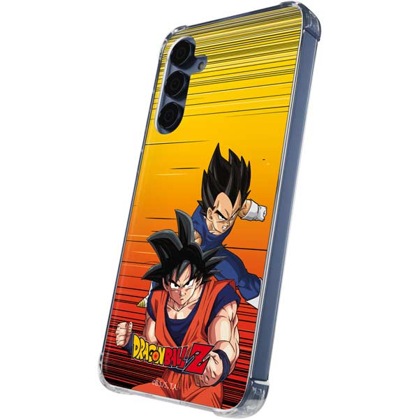 Dragon Ball Z Goku & Vegeta Galaxy A35 5G Clear Case