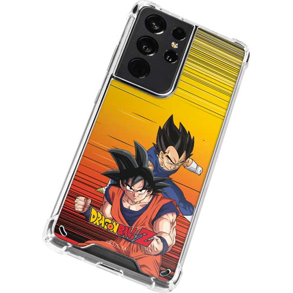 Dragon Ball Z Goku & Vegeta Galaxy S21 Ultra 5G Clear Case
