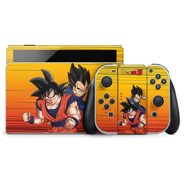 Dragon Ball Z Goku Vegeta Nintendo Switch OLED (2021) Skin