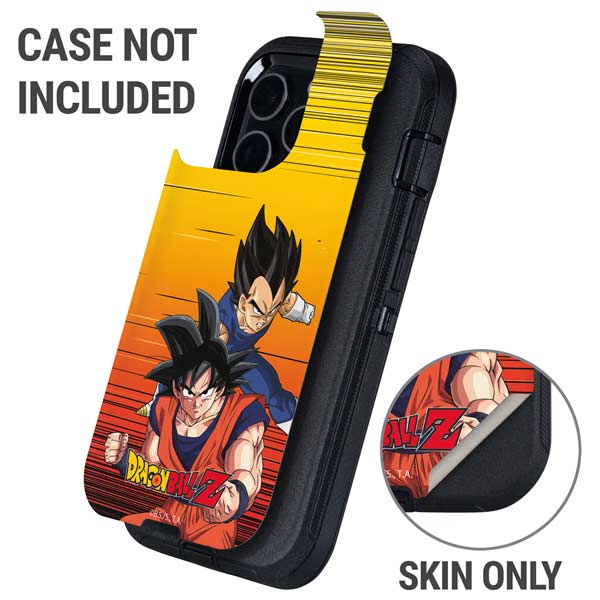 Dragon Ball Z Goku & Vegeta Otterbox Defender iPhone Skin