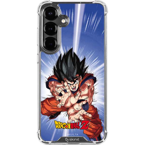 Dragon Ball Z Goku Kamehameha Blast Galaxy S26 Clear Case