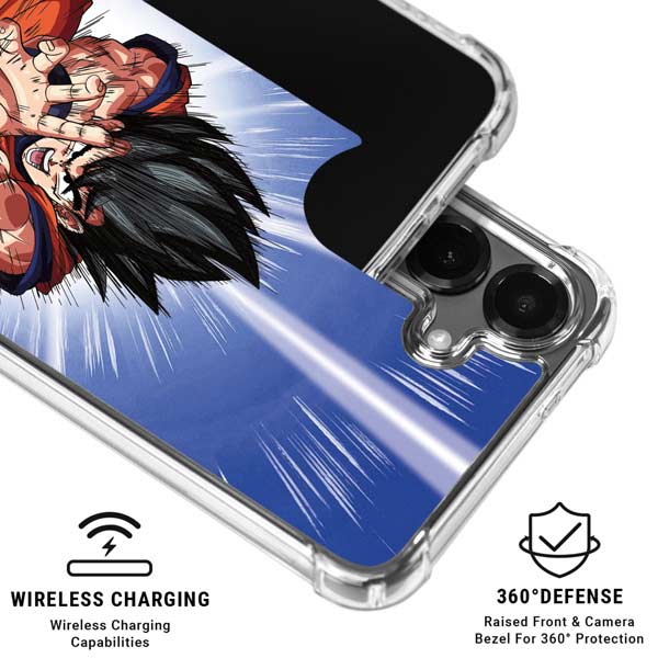 Dragon Ball Z Goku Kamehameha Blast Galaxy S26 Clear Case