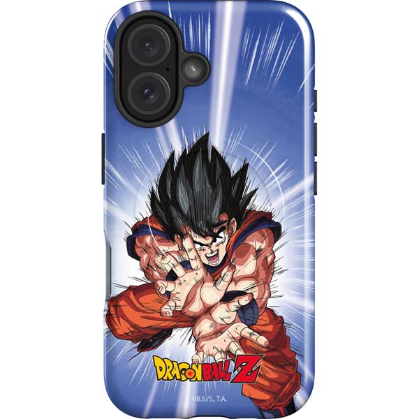 Dragon Ball Z Goku Kamehameha Blast iPhone 16 Magsafe Impact Case