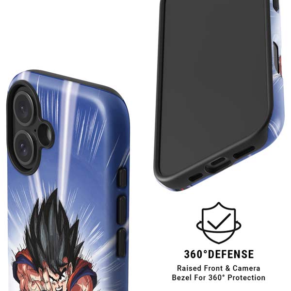 Dragon Ball Z Goku Kamehameha Blast iPhone 16 Magsafe Impact Case