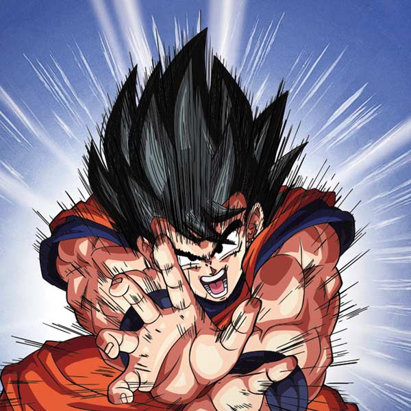 Dragon Ball Z Goku Kamehameha Blast iPhone XS Pro Case
