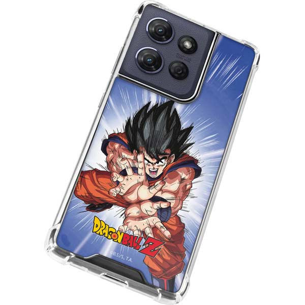 Dragon Ball Z Goku Kamehameha Blast Moto G 5G (2025) Clear Case