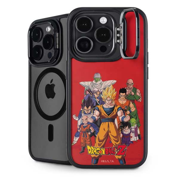 Dragon Ball Z Group iPhone 14 Pro Kickstand Case