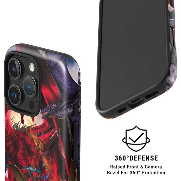 Dragon Battle by Ruth Thompson iPhone 16 Pro Magsafe Impact Case