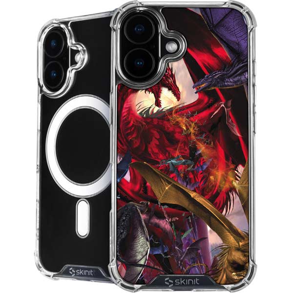 Dragon Battle by Ruth Thompson iPhone 17 MagSafe Case
