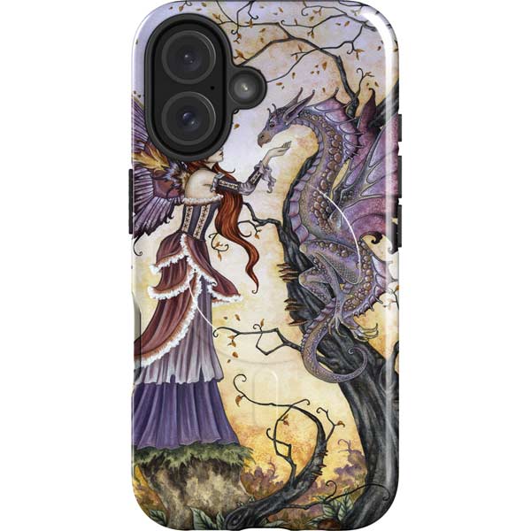 Dragon Charmer Fairy by Amy Brown iPhone 16 Magsafe Impact Case