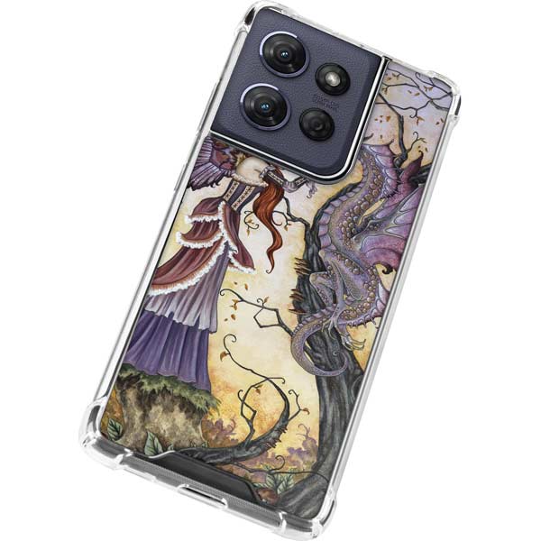 Dragon Charmer Fairy by Amy Brown Moto G 5G (2025) Clear Case