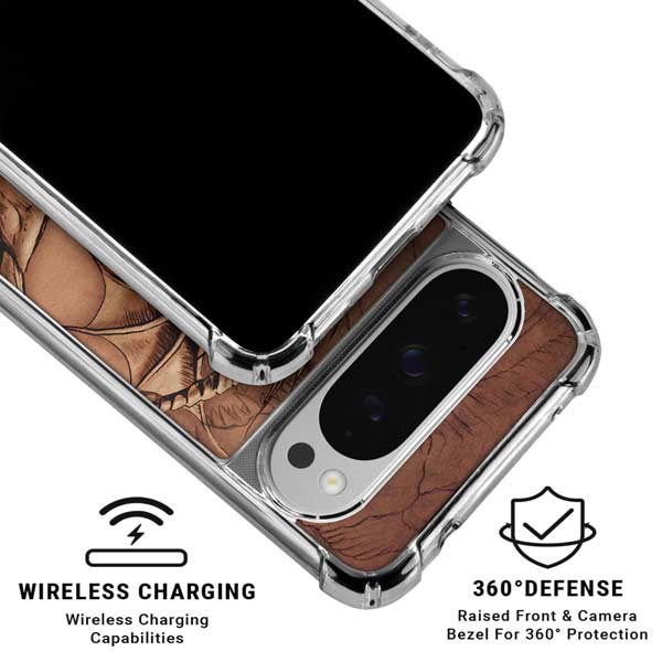 Dragon Parchment by Tom Wood Google Pixel 10 Pro XL Clear Case