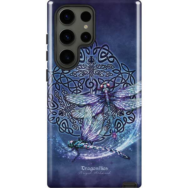 Dragonfly Celtic Knot by Brigid Ashwood Galaxy S23 Ultra Pro Case