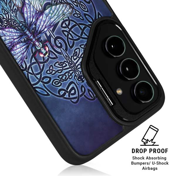 Dragonfly Celtic Knot by Brigid Ashwood Galaxy S26 Ultra Kickstand Case