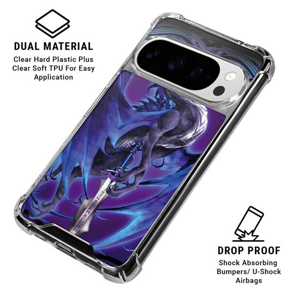 Dragonsword Stormblade by Ruth Thompson Google Pixel 10 Pro Clear Case
