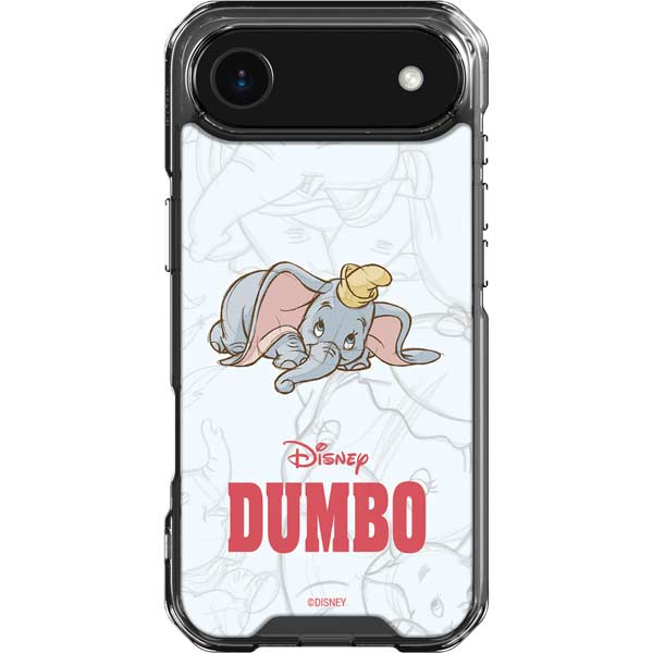 Disney Dumbo Classic sketched portrait iPhone 17 Air Clear Case