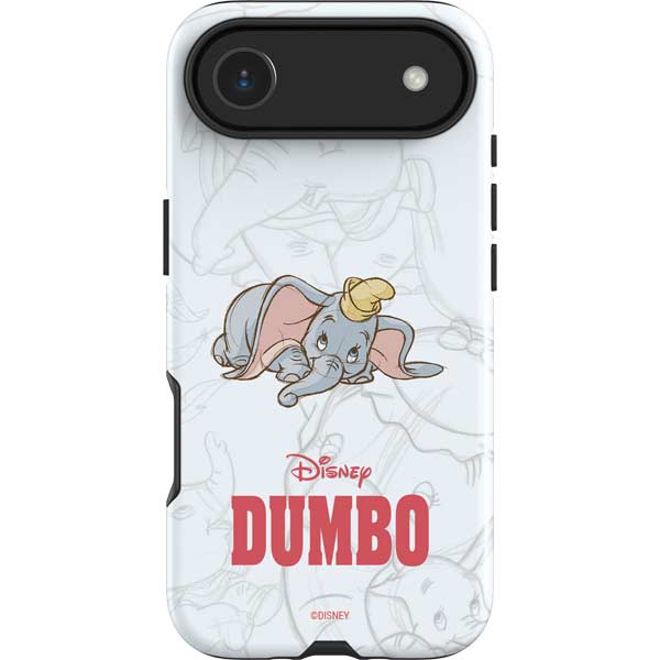 Disney Dumbo Classic sketched portrait iPhone 17 Air Impact Case