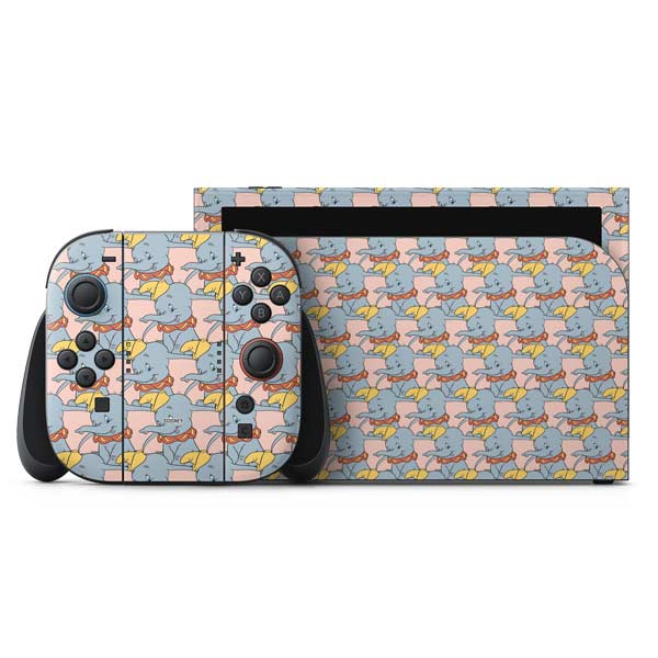 Disney Dumbo Face Pattern Nintendo Switch 2 (2025) with Joy-Con Skin