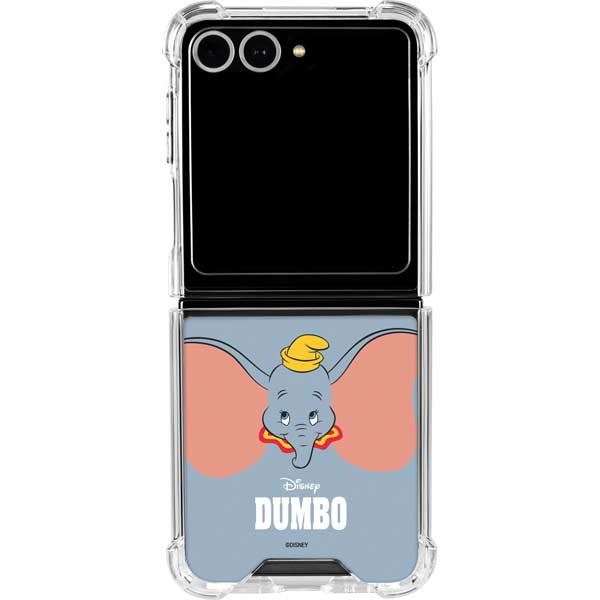 Disney Dumbo Portrait Galaxy Z Flip7 Clear Case