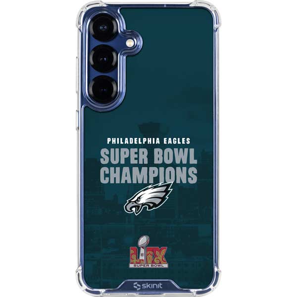 NFL Philadelphia Eagles Super Bowl LIX Champions Galaxy S25 Plus Clear Case