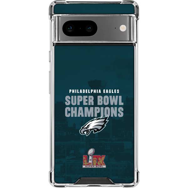 NFL Philadelphia Eagles Super Bowl LIX Champions Google Pixel 8 Clear Case