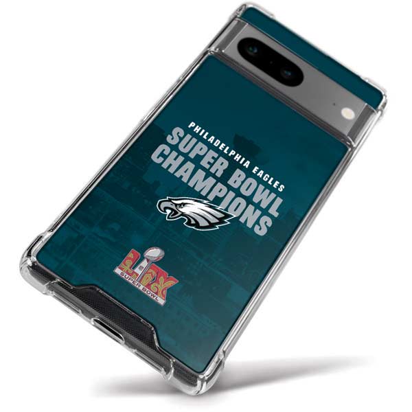 NFL Philadelphia Eagles Super Bowl LIX Champions Google Pixel 8 Clear Case