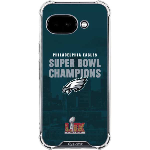NFL Philadelphia Eagles Super Bowl LIX Champions Google Pixel 9a Clear Case