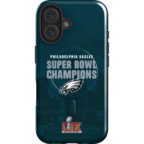 NFL Philadelphia Eagles Super Bowl LIX Champions iPhone 16 Magsafe Impact Case