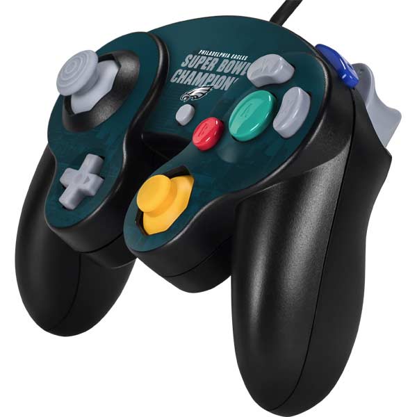 NFL Philadelphia Eagles Super Bowl LIX Champions Nintendo GameCube Controller Skin