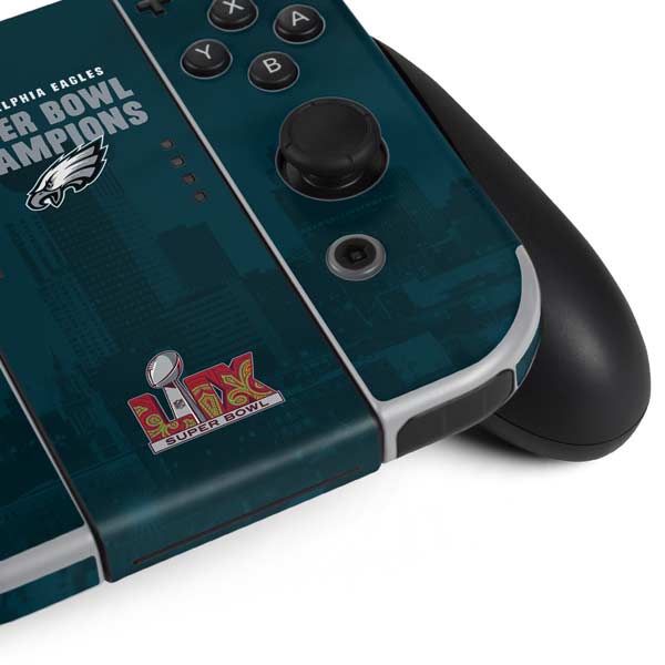 NFL Philadelphia Eagles Super Bowl LIX Champions Nintendo Switch OLED (2021) Skin