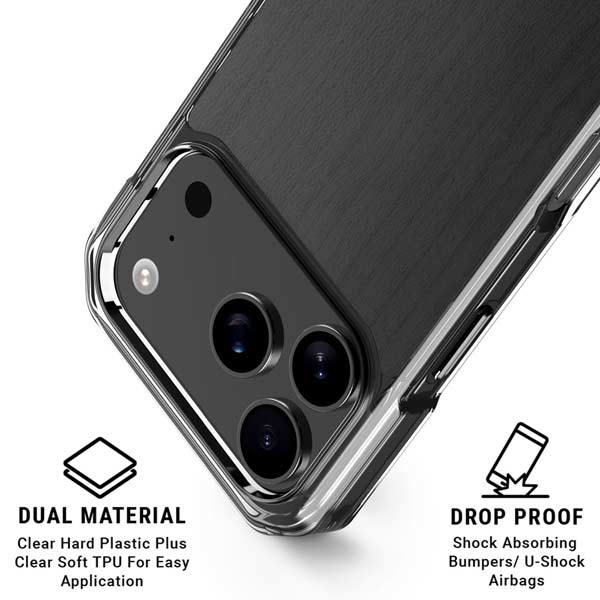 Ebony Wood iPhone 17 Pro Max MagSafe Case