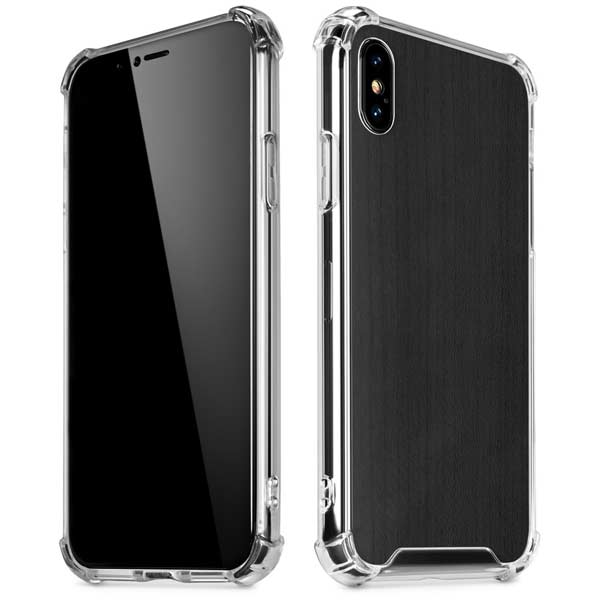 Ebony Wood iPhone X/XS Clear Case