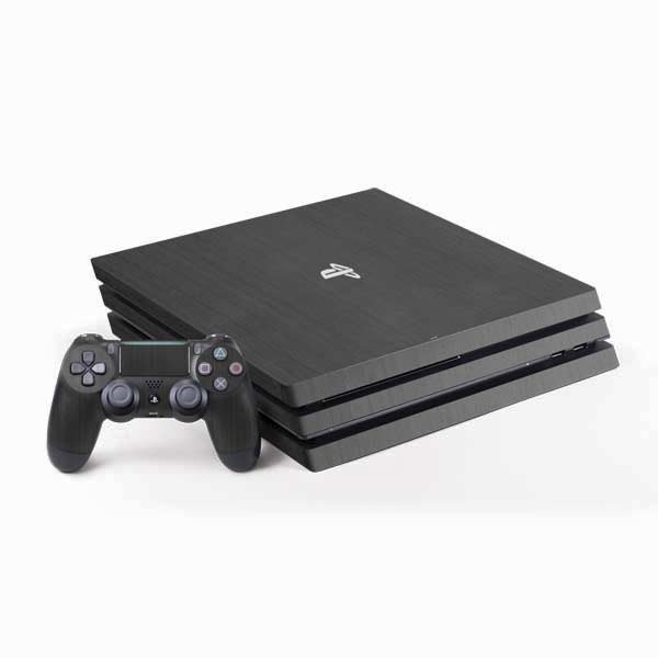 Ebony Wood PlayStation PS4 Skins