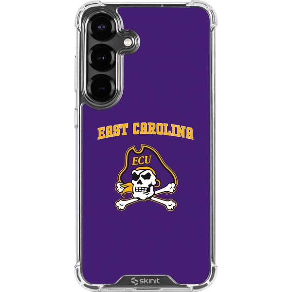 East Carolina University ECU Pirates Logo Galaxy S26 Clear Case