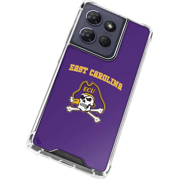 East Carolina University ECU Pirates Logo Moto G 5G (2025) Clear Case