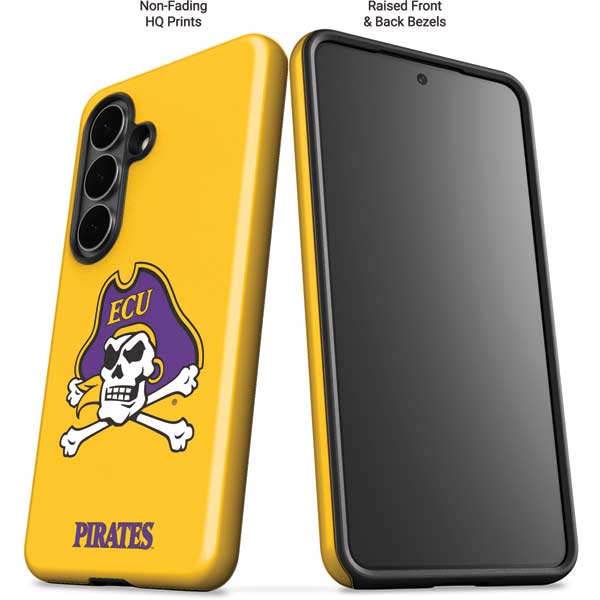 East Carolina University ECU Pirates Logo Yellow Galaxy S26 Plus Impact Case