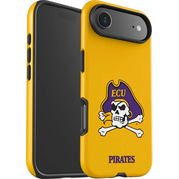 East Carolina University ECU Pirates Logo Yellow iPhone 17 Air Impact Case