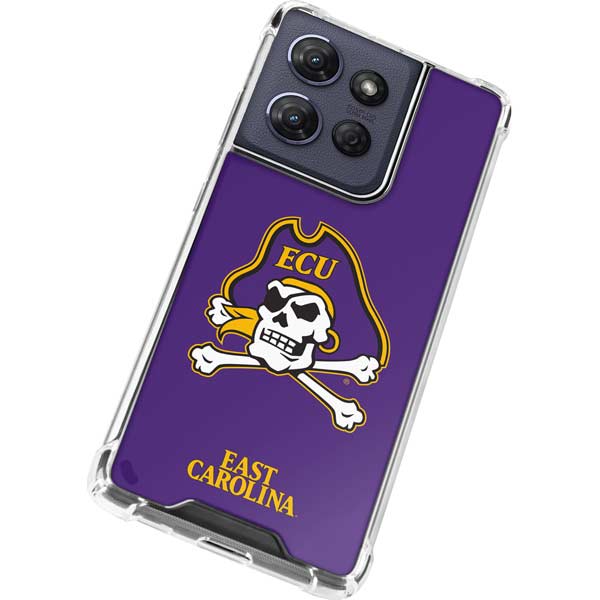 East Carolina University ECU Pirates Moto G Power 5G (2025) Clear Case
