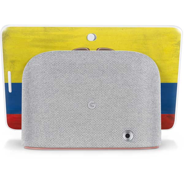 Ecuador Flag Distressed Google Home Hub Skin
