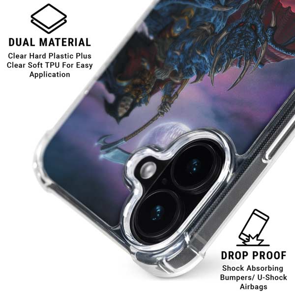 Ed Beard Jr. Dragon Reaper by Ed Beard Jr iPhone 17 Clear Case