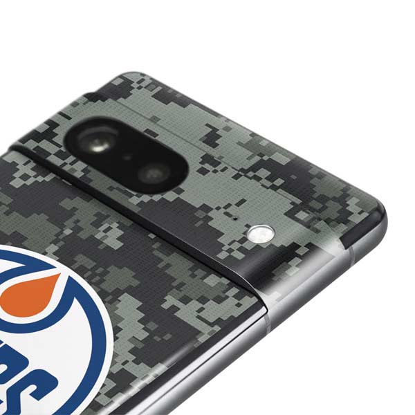 NHL Edmonton Oilers Camo Pixel Skins