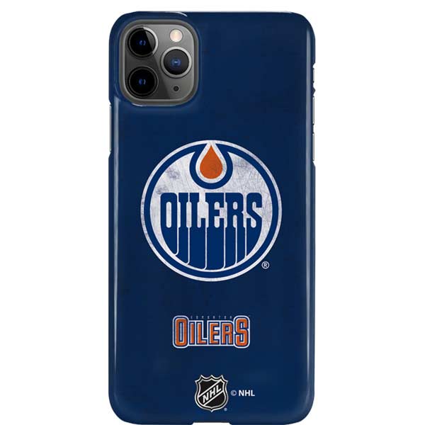 NHL Edmonton Oilers Distressed iPhone Cases